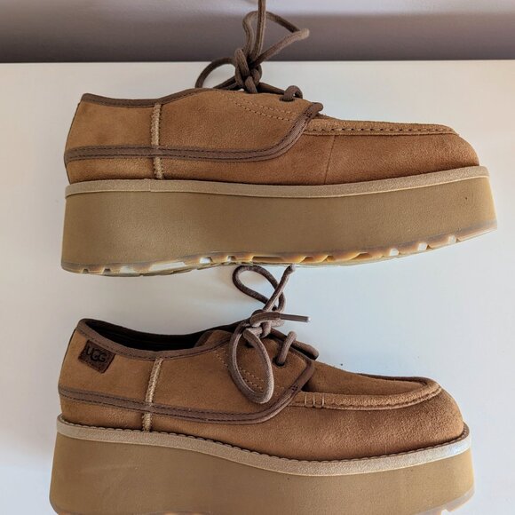 UGG Women’s Cityfunc Platform Moccasin Sneakers Shoes US 7.5 Trendy Comfortable - Picture 5 of 11